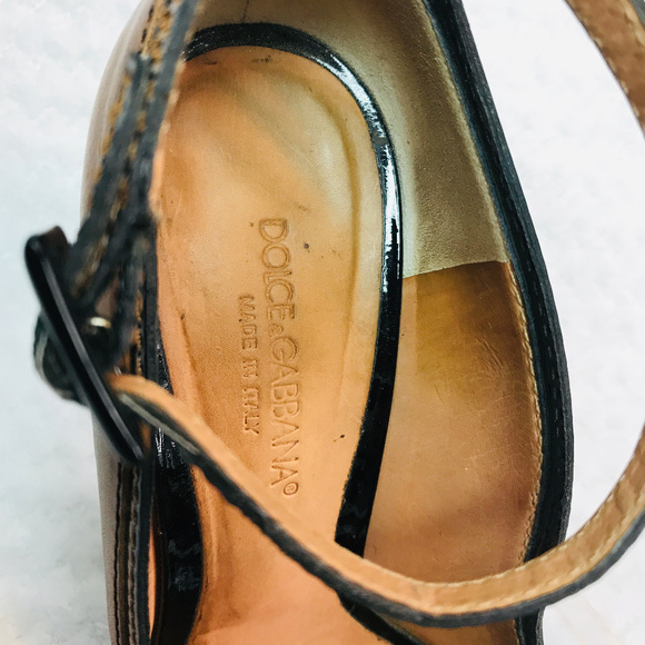 Dolce & Gabbana peep toe platform pamps - Picture 7 of 8